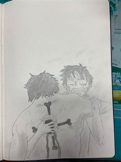 luffy ace drawing by Samydessin0 on DeviantArt