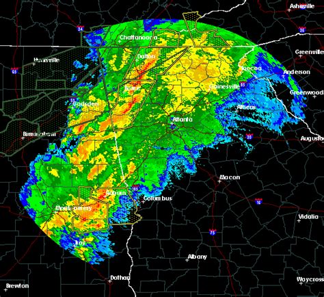 Interactive Hail Maps - Hail Map for Dallas, GA