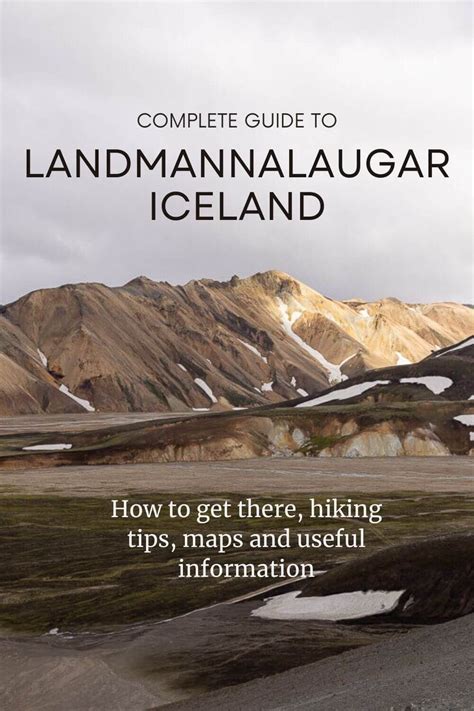 Complete guide to visiting landmannalaugar map tips – Artofit