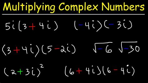 Complex Numbers Examples