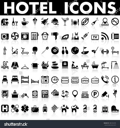 Hotel Icons #Ad , #sponsored, #Hotel#Icons | Letter logo inspiration ...