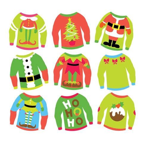 christmas sweaters clipart 20 free Cliparts | Download images on Clipground 2024