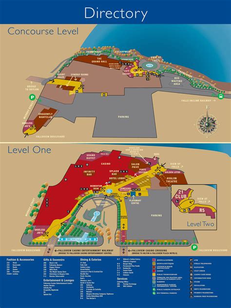 Property Map | Fallsview Casino Resort