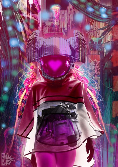 Luminescence cyberpunk, Abdullah Khudabardi | Cyberpunk aesthetic, Cyberpunk art, Cyberpunk