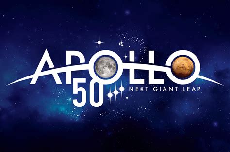 NASA reveals logo for 50th anniversary of Apollo moon missions ...