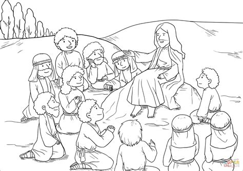 The Great Commission (Matthew 28:16-20) coloring page | Free Printable ...