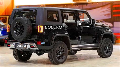 New Muscular Mahindra BOLERO BLACK 2021 In India Interior And Exterior ...