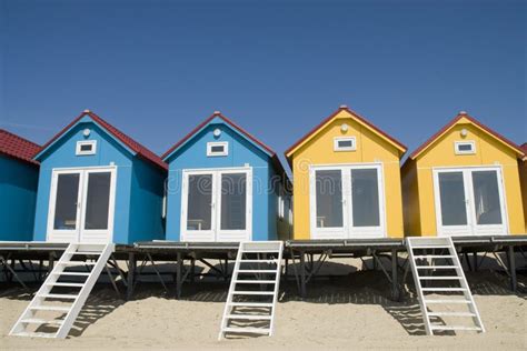 Colorful Beach Houses Royalty Free Stock Photos - Image: 2292888