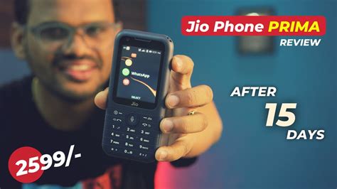 Jio Phone Prima 4G Review After 15 Days - Jio Phone Prima Features - YouTube