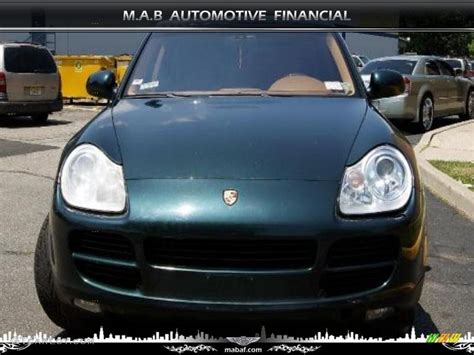 2004 Dark Teal Metallic Porsche Cayenne S #32604516 | GTCarLot.com - Car Color Galleries