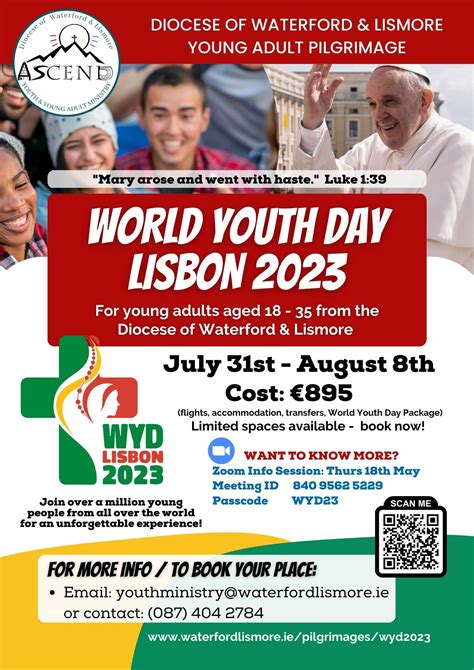 World Youth Day 2023 | Diocese of Waterford & Lismore