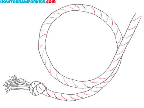 How to Draw a Rope - Easy Drawing Tutorial For Kids