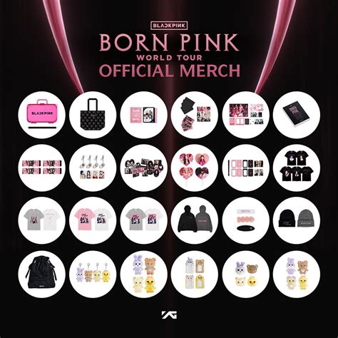 BLACKPINK WORLD TOUR [BORN PINK] Official Merch Online Release – BLACKPINK CAFÉ