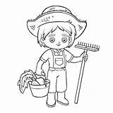 Farmer Coloring Images  Free Download On Freepik sketch template