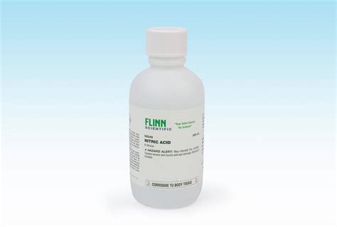 Nitric Acid Solution, 6 M, 500 mL | Flinn Scientific