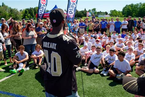 Saints Help Promote Youth Sports In Canada With NFL Play 60 - Canal ...