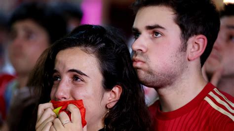 Spain in mourning, local Moroccans rejoice at World Cup surprise