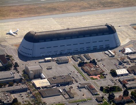 Moffett Field Hangar One Photo 282-684-359 - Stock Image - SKYDB