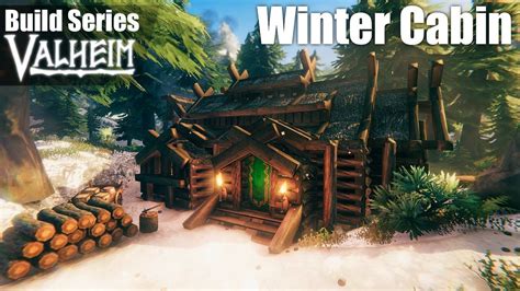 Valheim Build Series | Ep 13 | Small Winter Cabin | Winter cabin, Cabin, Cozy winter cabin