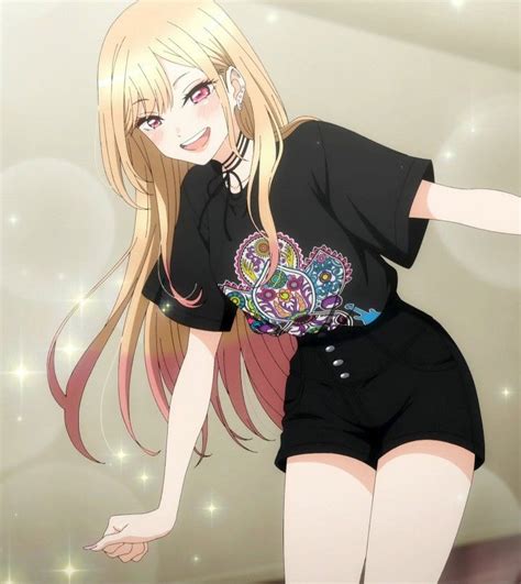 ˚ Marin Kitagawa ˚ Icons | Blonde anime girl, Anime, Cute anime character