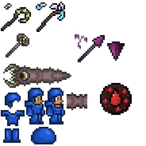 Some terraria sprites part 2 by OpalAutumns on DeviantArt