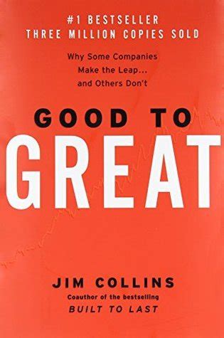 Quote by Jim Collins: “Good is the enemy of great. And that is one of ...”