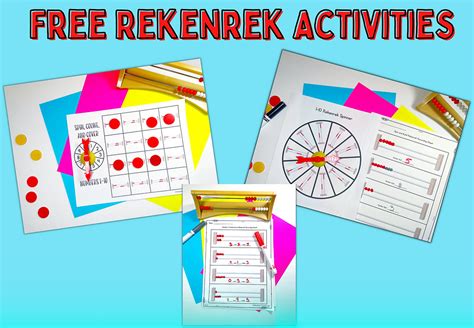 Number Rack Math Centers: Rekenrek Activities for Kindergarten