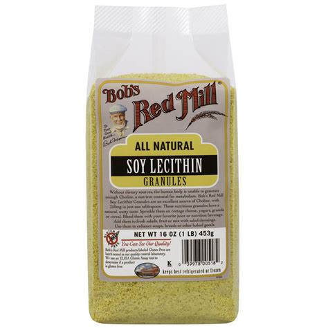 Bob's Red Mill, Soy Lecithin Granules, 16 oz (453 g) - iHerb