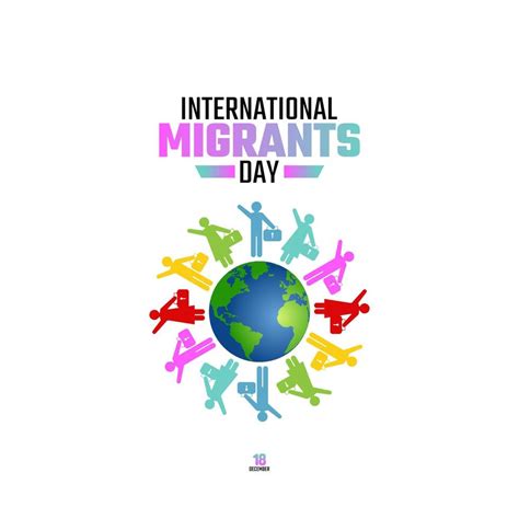 vector graphic of international migrants day good for international ...