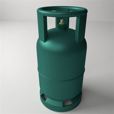 Gas Cylinder - 3D Model by firdz3d