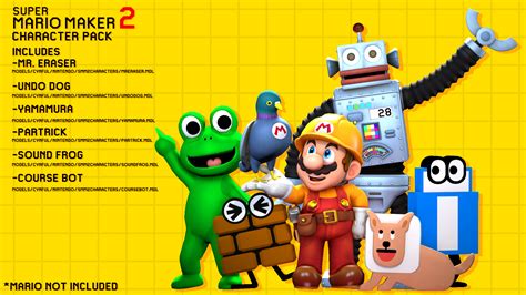 Super Mario Maker 2 Character Pack Release for SFM by CynfulEntity on ...