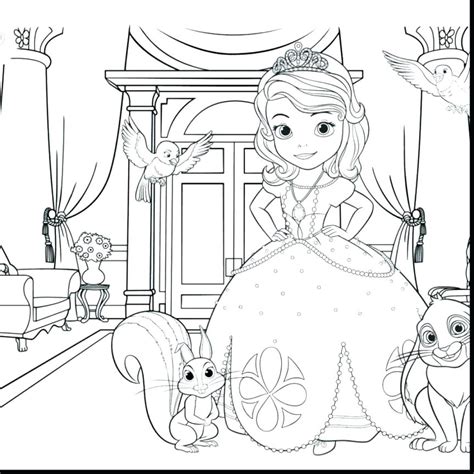 Sofia The First Mermaid Coloring Pages at GetDrawings | Free download