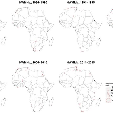 Map of annual average precipitation (mm) in Africa from the Global ...