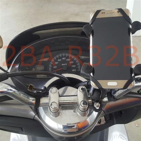 HONDA PCX 150 (MWUPP XGRIP HANDPHONE HOLDER HANDLEBAR MOUNT), Motorcycles, Motorcycle ...