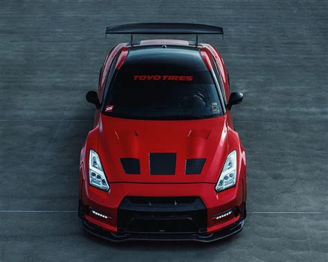 3840x2160px, 4K Free download | Nissan GT R R35 Red Car Front View , GTR R35 Red HD wallpaper ...