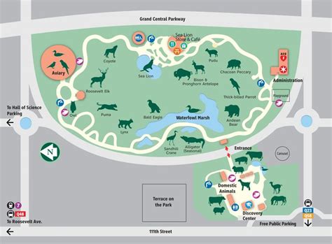 Map - Queens Zoo | Zoo map, Zoo project, Zoo