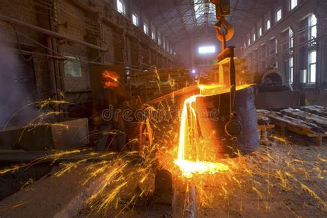 Iron and steel industry stock photo. Image of melting - 35770564