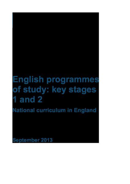 PRIMARY_national_curriculum_-_English_220714 - Cuddington and Dinton School