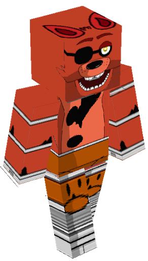 HD skin foxy (by li6r0) [fnaf] | Nova Skin in 2021 | Fnaf, Minecraft skins hd, Nova skin gallery