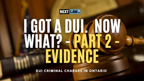 DUI Charges: The Importance of Obtaining All Evidence