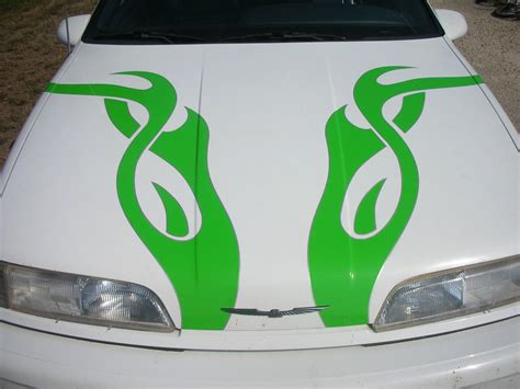 Hood Decal Auto Truck Car Hood Flames Tribal Graphics Decals - Etsy