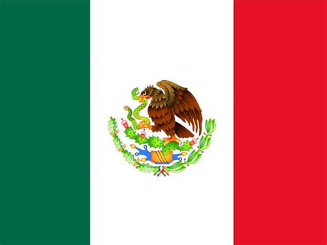 Mexican flag colors - Flag of México