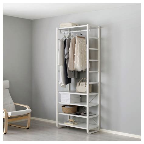 White Closet Shelving Unit - Councilnet