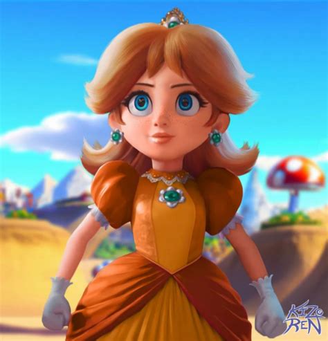 Así se vería Daisy en la película de Mario | Atomix
