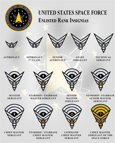 US-Space-force-table-big by marcpasquin on DeviantArt in 2020 | Military ranks, Military ...