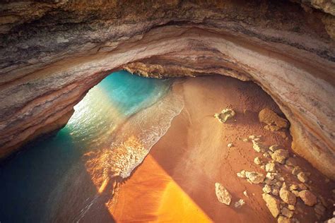 This Hidden Cave in Portugal Has a Skylight and a Beach — and You Can Only Get There by Boat