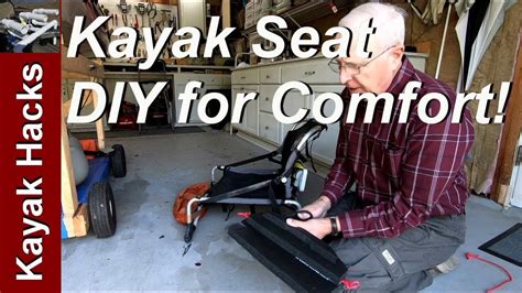 DIY Kayak Seat Upgrade - Cheap Kayak Seat Back Support - YouTube