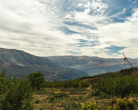 Landscape in Lebanon at Keserwan District Stock Photo - Image of high ...