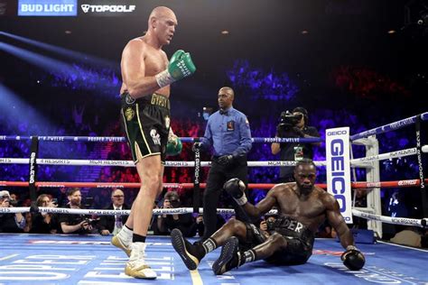 Tyson Fury Finished Deontay Wilder in the 7th Round - Business Insider