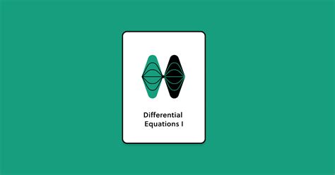 Free Trial Online Course -Learn Differential Equations I | Coursesity